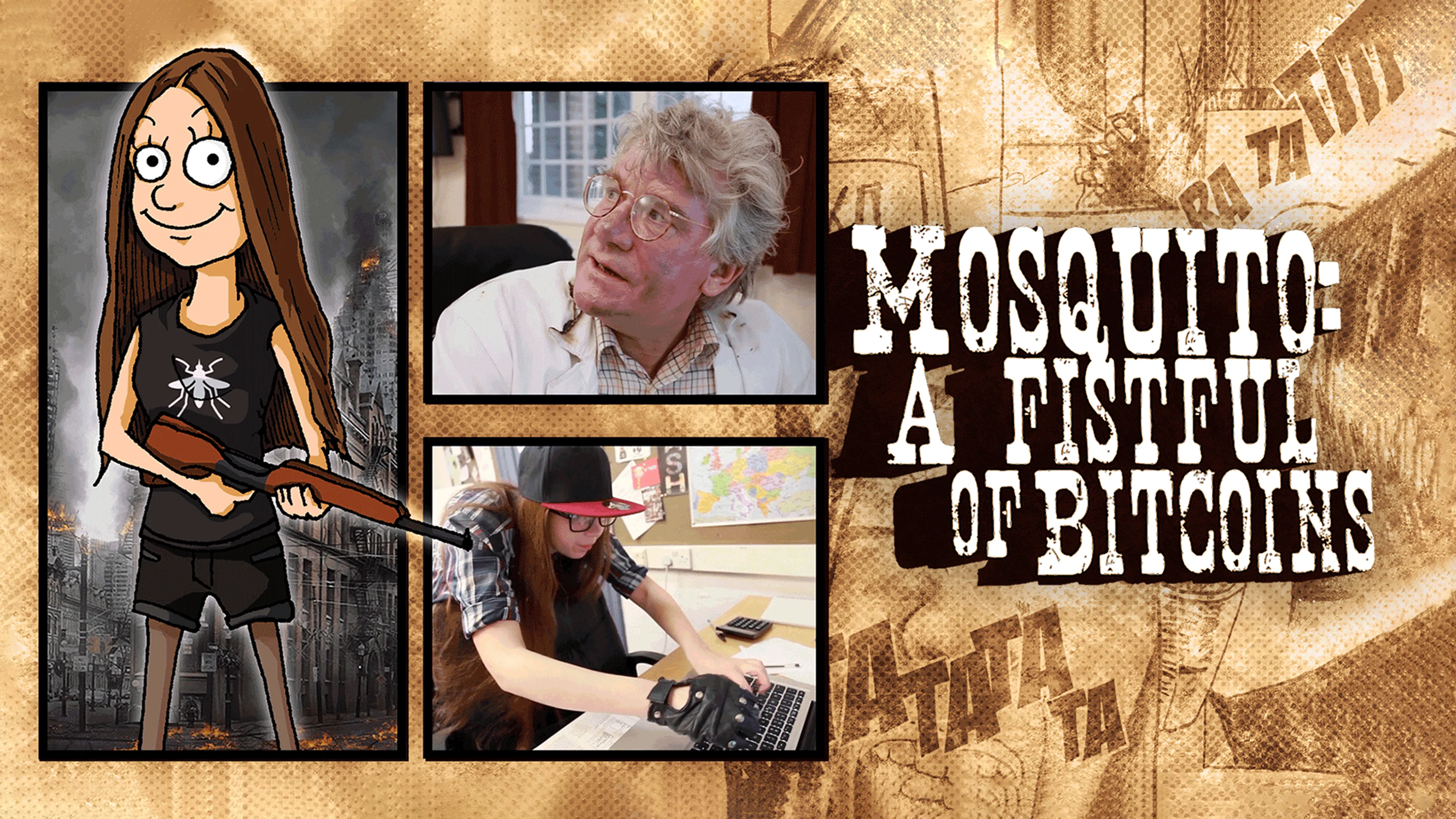 Mosquito: A Fistful of Bitcoins poster